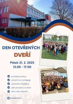 Den otevřených dveří, pátek 21.2.2025