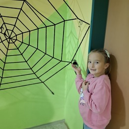 ŠD Podzim a pavoučí stezka v družině na bazéně
