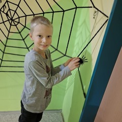 ŠD Podzim a pavoučí stezka v družině na bazéně