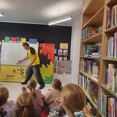 BESEDA V KNIHOVNĚ s malířem a ilustrátorem Adolfem Dudkem